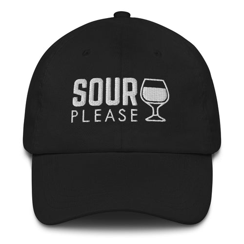 Sour Please Craft Beer Embroidered Dad Hat